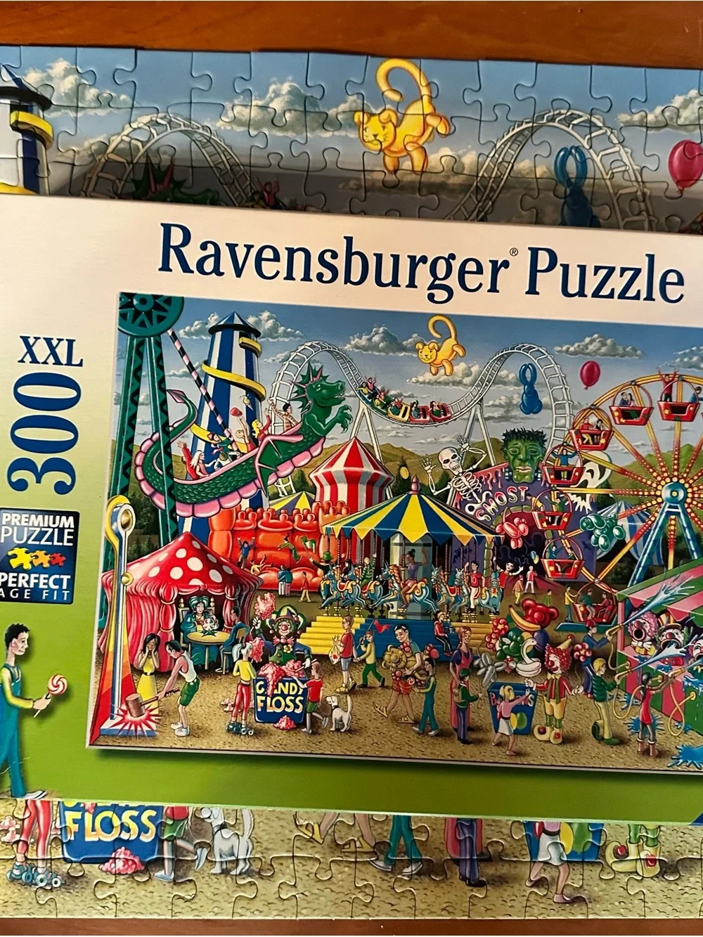 Ravensburger Red & Multicolor Kids Puzzle Duo - Firehouse and Carnival Scenes